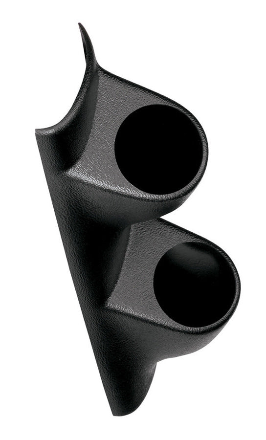AutoMeter Gauge Pod - Two 2-1/16 in Diameter Gauges - Pillar - Plastic - Black - Hard Top / T-Top - GM F-Body 1993-2002 - Each
