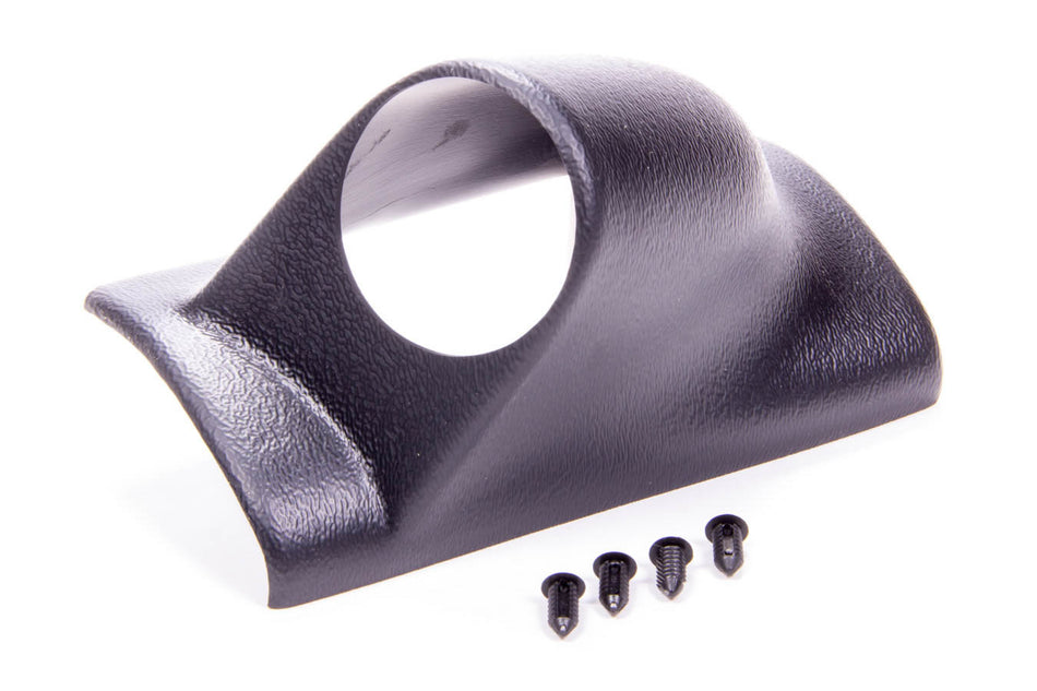 AutoMeter Gauge Pod - One 2-1/16 in Diameter Gauge - Pillar - Plastic - Black - Ford Fullsize Truck 1987-97 - Each