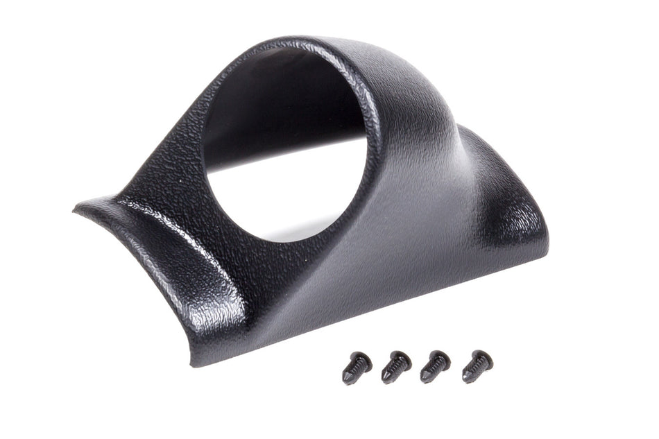 AutoMeter Gauge Pod - One 2-5/8 in Diameter Gauge - Pillar - Plastic - Black - Ford Fullsize Truck 1987-97 - Each