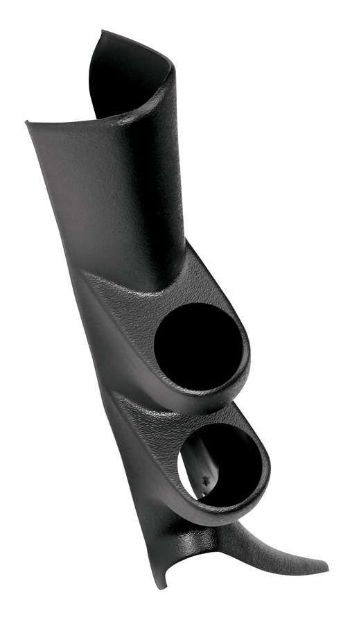 AutoMeter Gauge Pod - Two 2-1/16 in Diameter Gauges - Full Pillar - Plastic - Black - GM Fullsize Truck 1999-07 - Each