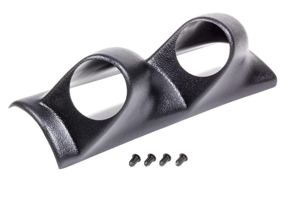 AutoMeter Gauge Pod - Two 2-1/16 in Diameter Gauges - Pillar - Plastic - Black - Volkswagen Golf / Jetta 1993-98 - Each