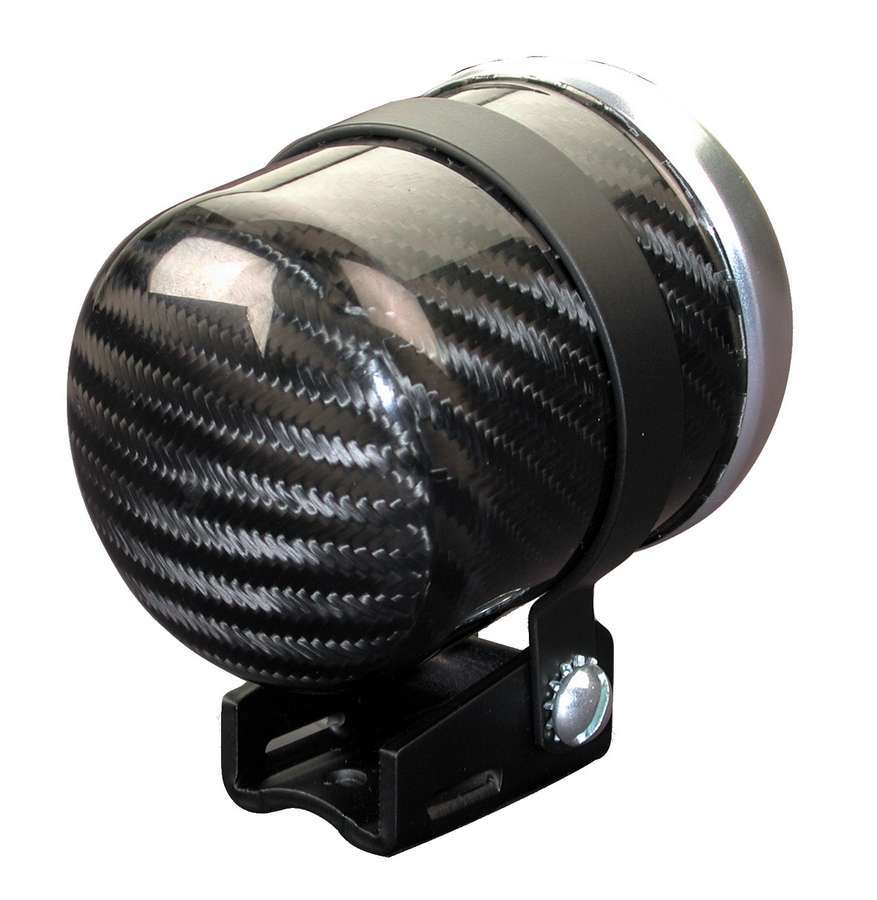 AutoMeter Gauge Cup - 2-1/16 in Diameter Gauge - Pedestal Mount - Carbon Fiber - Universal - Each