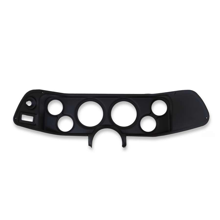 AutoMeter Dash Panel - Gauge Works - Four 2-1/16 in Holes - Two 3-3/8 in Holes - Plastic - Black - GM F-Body 1970-78 - Each