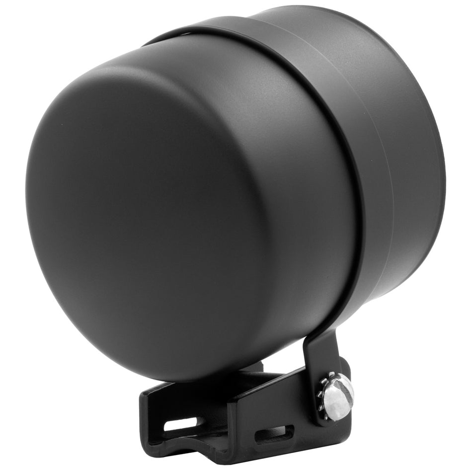 AutoMeter Gauge Cup - 3-1/8 in Diameter Gauge - Pedestal Mount - Steel - Black Powder Coat - Universal - Each