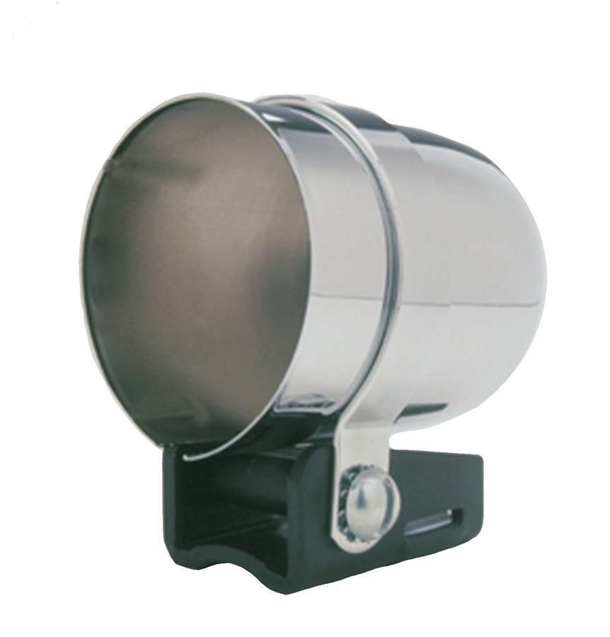 AutoMeter Gauge Cup - 2-1/16 in Diameter Gauge - Pedestal Mount - Steel - Chrome - Universal - Each
