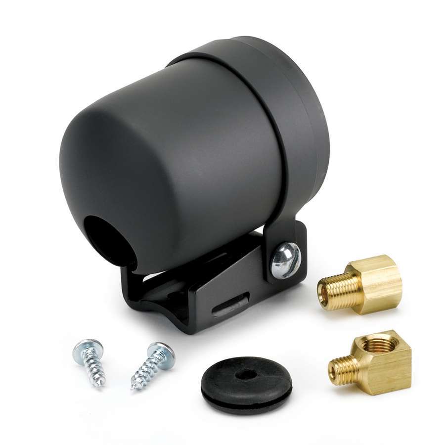 AutoMeter Gauge Cup - 2-1/16 in Diameter Gauge - Pedestal Mount - Steel - Black Powder Coat - Universal - Each