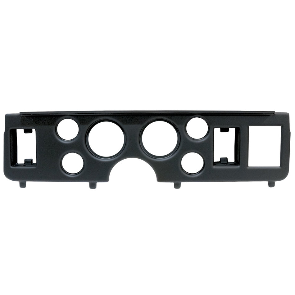 AutoMeter Dash Panel - Direct-Fit - Four 2-1/16 in Holes - Two 3-3/8 in Holes - Plastic - Black - Ford Mustang 1979-86 - Each