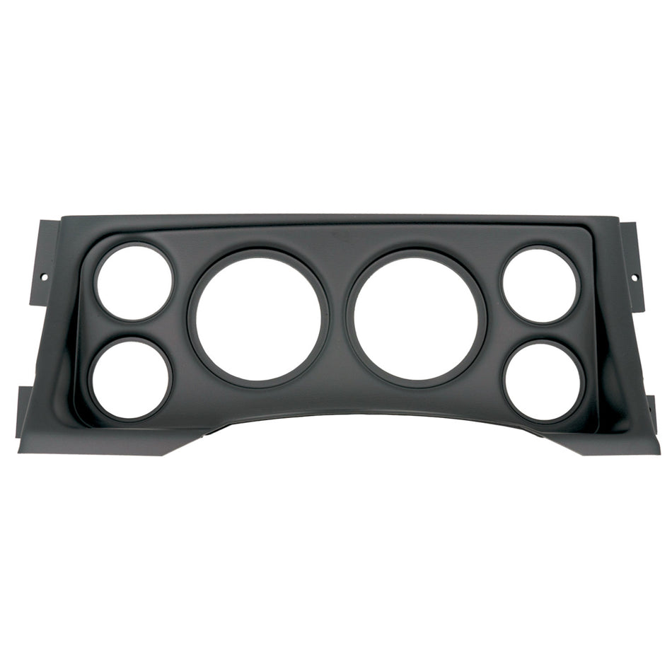 AutoMeter Dash Panel - Direct-Fit - Four 2-1/16 in Holes - Two 3-3/8 in Holes - Plastic - Black - No Vents - GM Fullsize Truck 1995-98 - Each