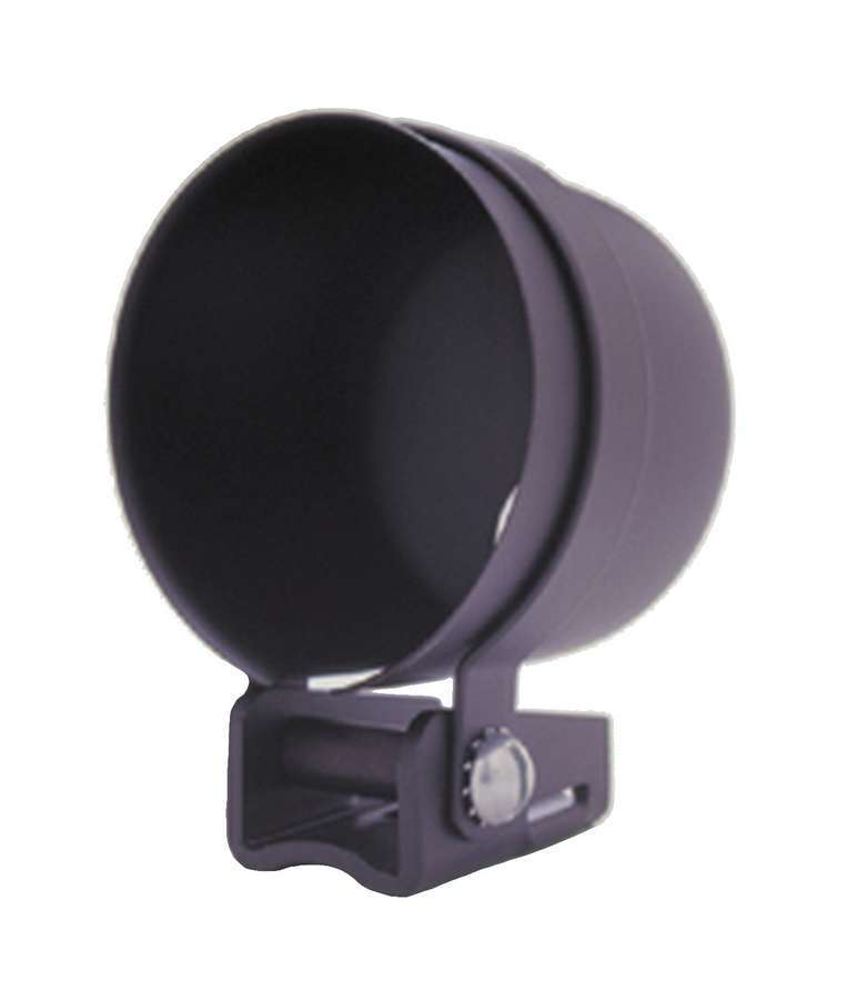 AutoMeter Gauge Cup - 2-5/8 in Diameter Gauge - Pedestal Mount - Steel - Black Powder Coat - Mechanical Gauges - Each