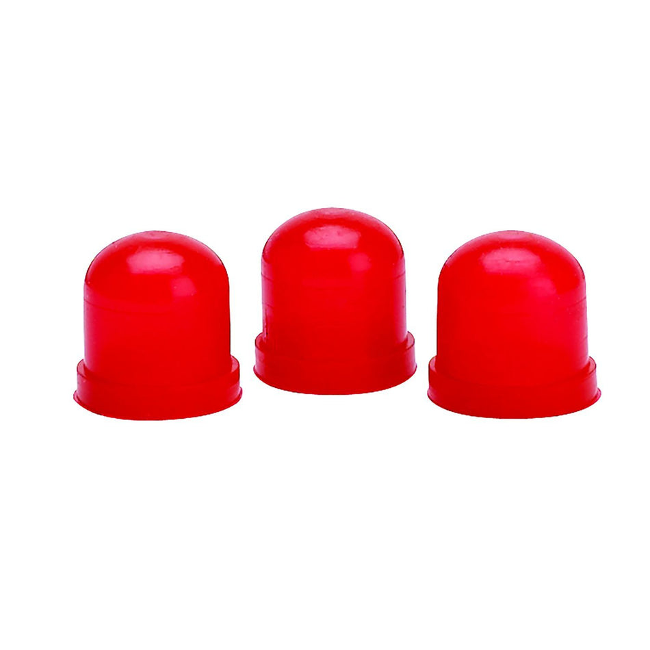 AutoMeter Light Bulb Cover - Plastic - Red - Autometer Gauges - Set of 3