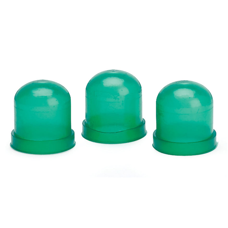 AutoMeter Light Bulb Cover - Plastic - Green - Autometer Gauges - Set of 3