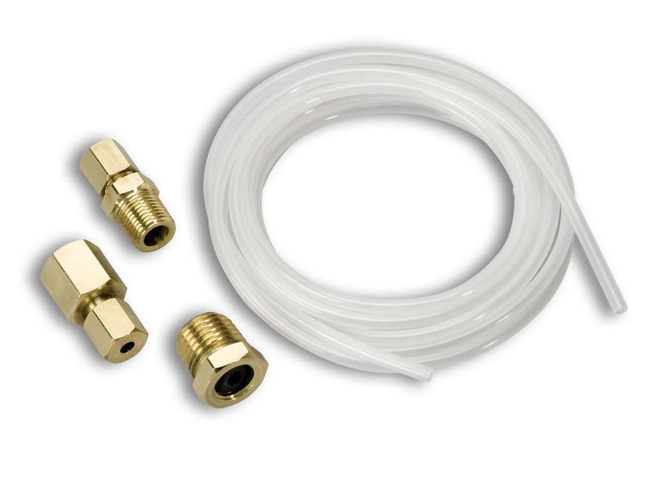 AutoMeter Gauge Line Kit - 1/8 in Diameter - 10 ft - Ferrules / Fittings Included - Nylon - Mechanical Pressure Gauges - Kit