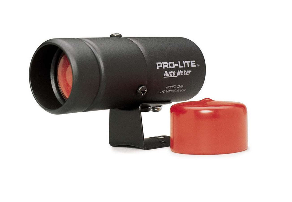 AutoMeter Warning Light - Pro-Lite - Light Covers Included - Switch Operated - Black Case - Kit