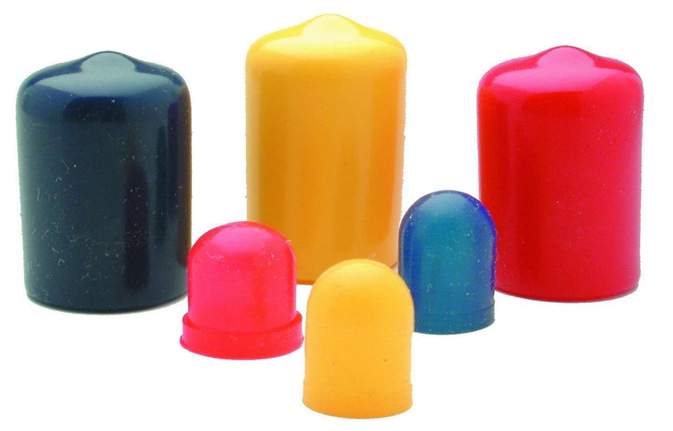 AutoMeter Shift Light Colored Cover - Rubber - Blue / Yellow / Red - Kit