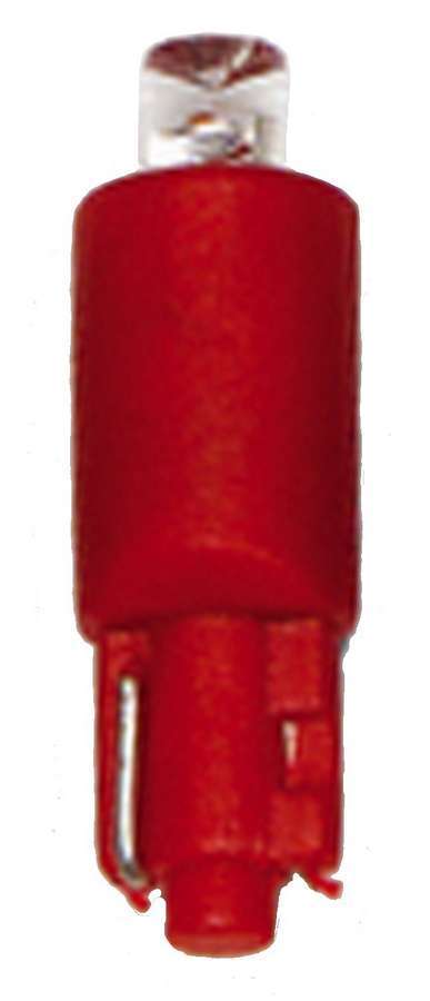 AutoMeter LED Light Bulb - Red - Autometer Twist in Sockets - Each