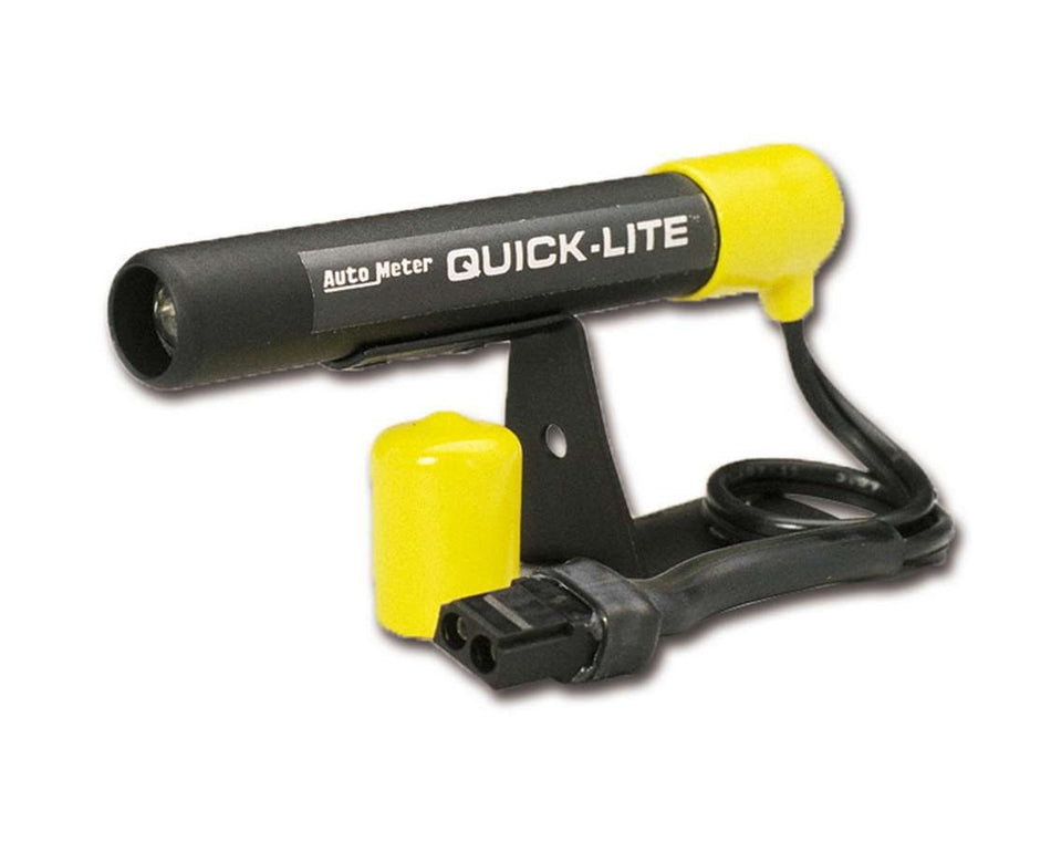 AutoMeter Shift Light - Quick-Lite - 3/4 in Diameter - Amber LED - Black Case - Autometer Gauges - Each