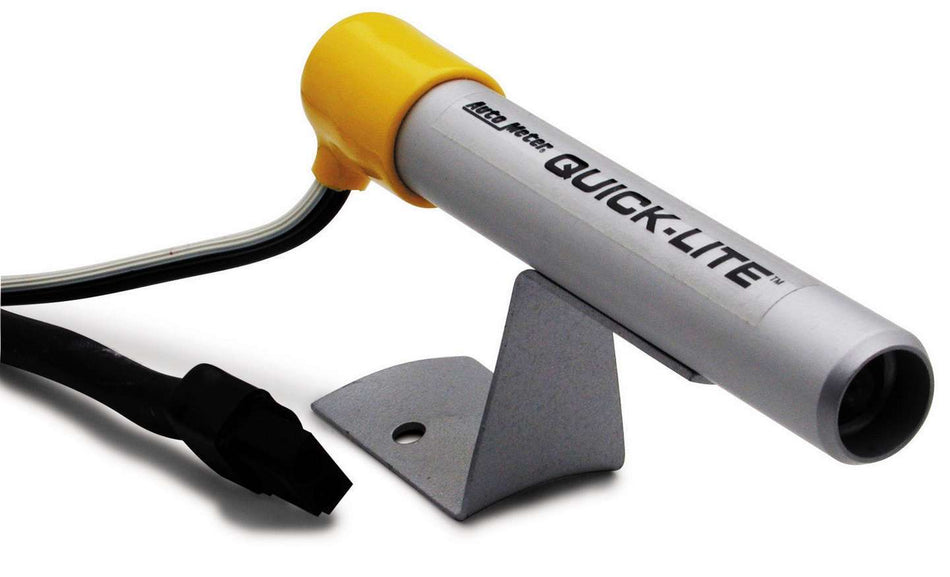 AutoMeter Shift Light - Quick-Lite - 3/4 in Diameter - Amber LED - Silver Case - Autometer Gauges - Each