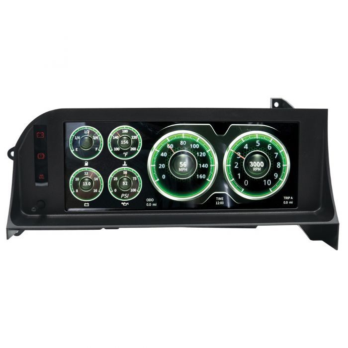 AutoMeter Digital Dash - Invision HD - 12.3 LCD Screen - Harness / Sensors - Ford Mustang 1987-93 - Kit