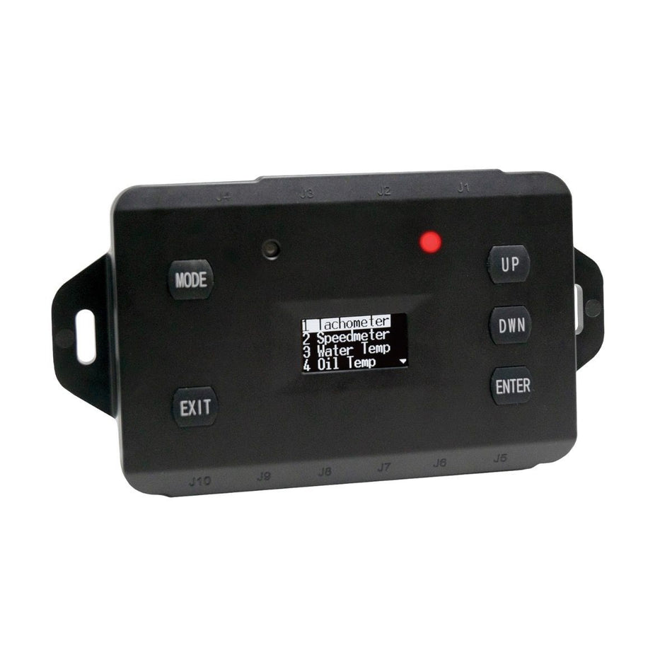 AutoMeter Gauge Kit - Digital - EFI CAN Bridge - LCD - Plastic - Black - Holley EFI Systems - Each