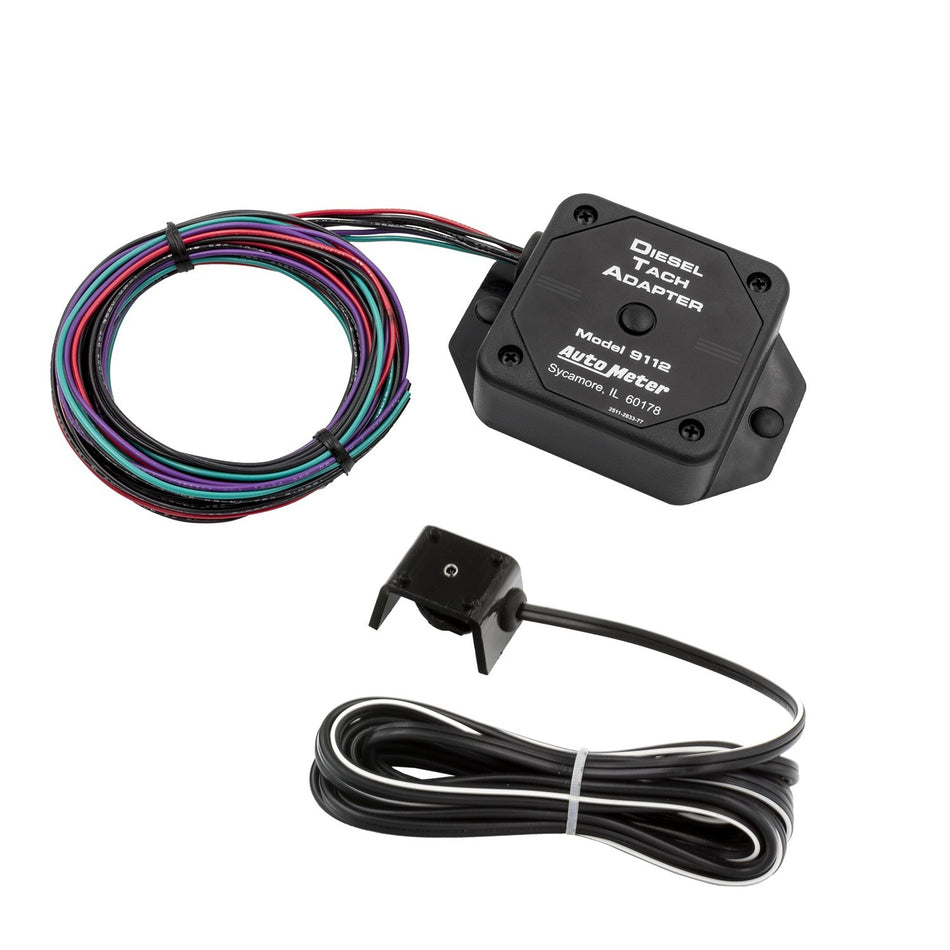 AutoMeter Tachometer Signal Adapter - Alternator Equipped Diesel to Universal Tachometer - Kit