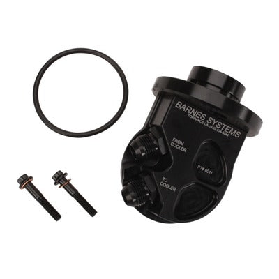 Barnes  SBC 90 Degree Filter with  Adapter for  Oil Cooler