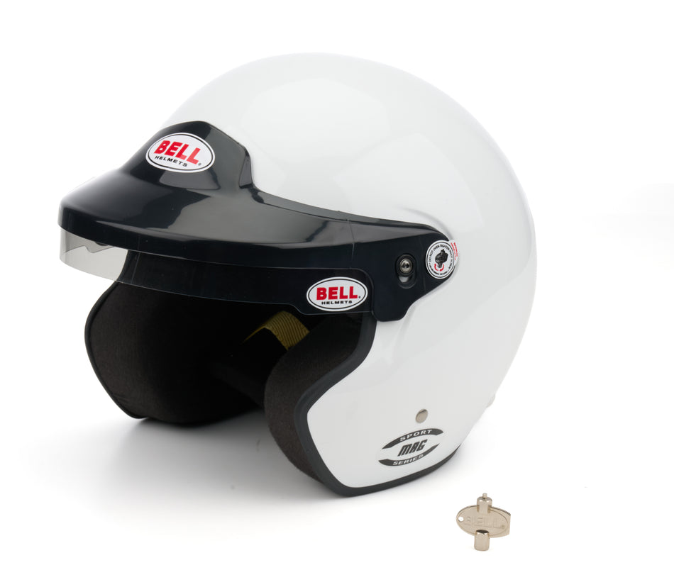 Bell HELMET OPEN FACE MAG WHITE SA2025