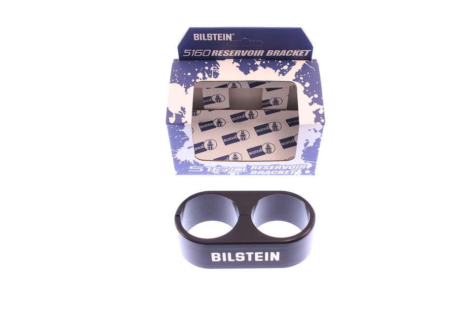 Bilstein Shock Reservoir Bracket - 5160 Piggyback - Bilstein - Aluminum - Black Anodized - Each