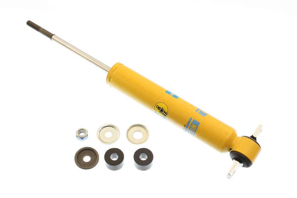 Bilstein Shock - B6 Series - Monotube - Steel - Yellow Paint - Front - Chevy Corvette 1963-82 - Each