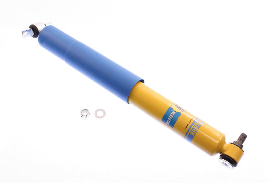 Bilstein Shock - AK Series - Monotube - 13.11 in Compressed / 20.31 in Extended - Digressive - Steel - Yellow Paint - Rear - GM A-Body 1973-83 - Each
