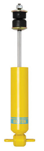 Bilstein Shock - AK Series - Monotube - 12.64 in Compressed / 20.16 in Extended - Linear - Steel - Yellow Paint - Rear - Ford Mustang 1987-93 - Each