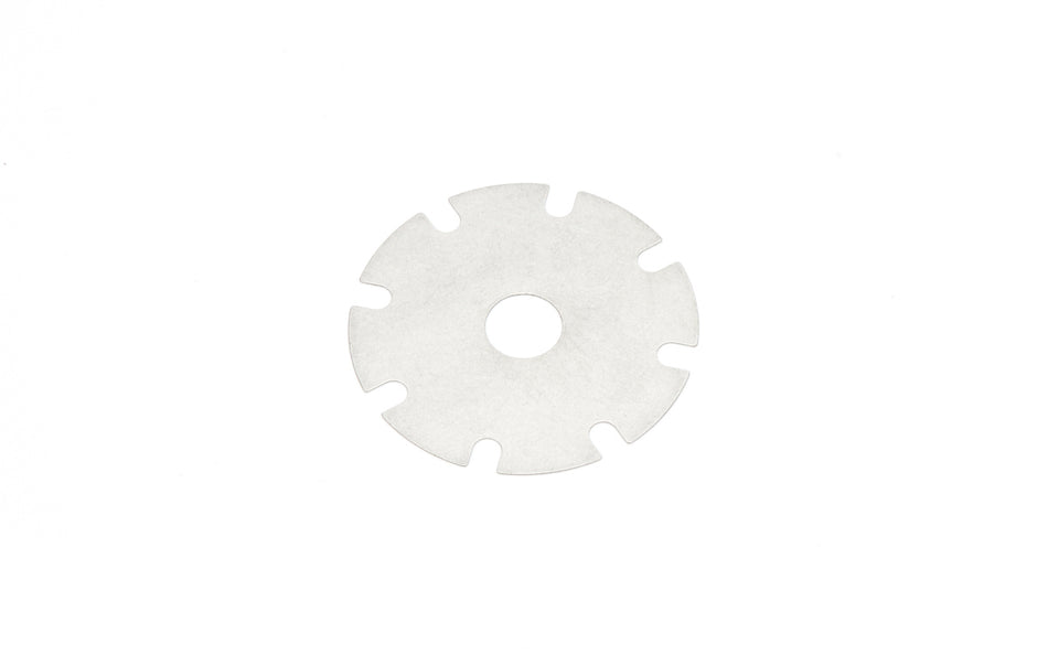 Bilstein Shock Valve - Disc - 1.44 x 0.006 in - 0.189 in Bypass - Steel - Natural - Each