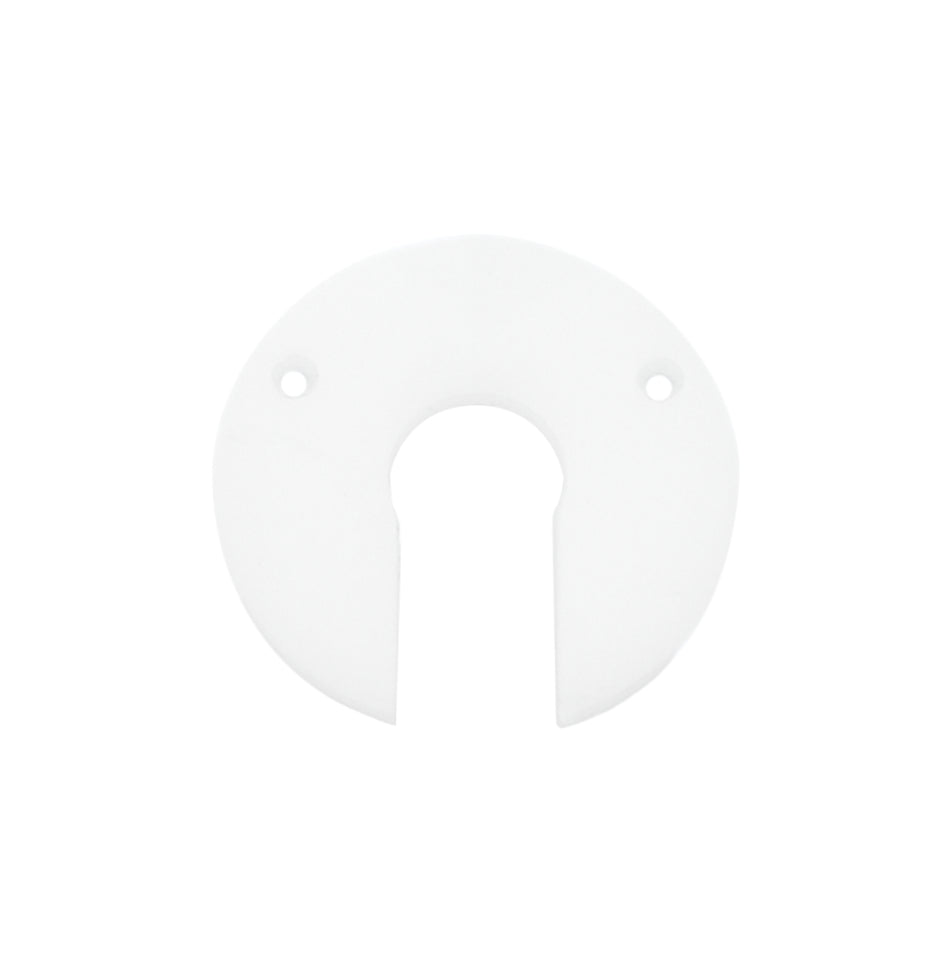Bilstein Bump Stop Shim - 0.135 in Thick - 14 mm Shaft - Plastic - White - Each