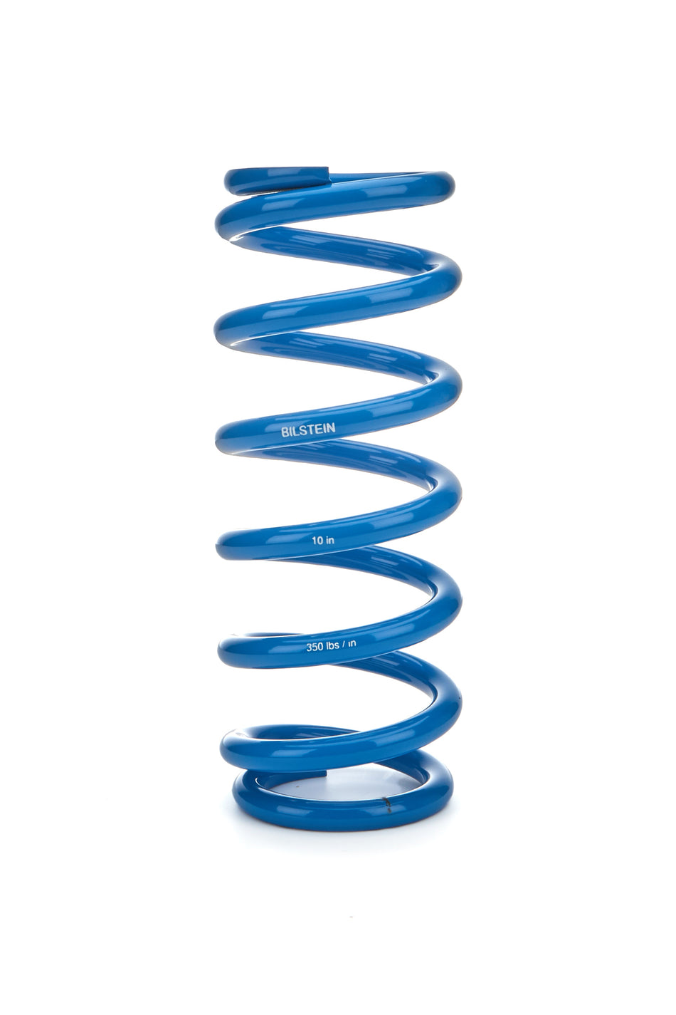 Bilstein Coil Spring - Coil-Over - 2.5 in ID - 10 in Length - 350 lb/in Spring Rate - Steel - Blue Powder Coat - Each