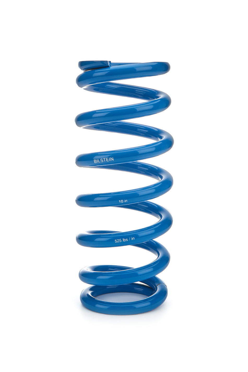 Bilstein Coil Spring - Coil-Over - 2.5 in ID - 10 in Length - 525 lb/in Spring Rate - Steel - Blue Powder Coat - Each