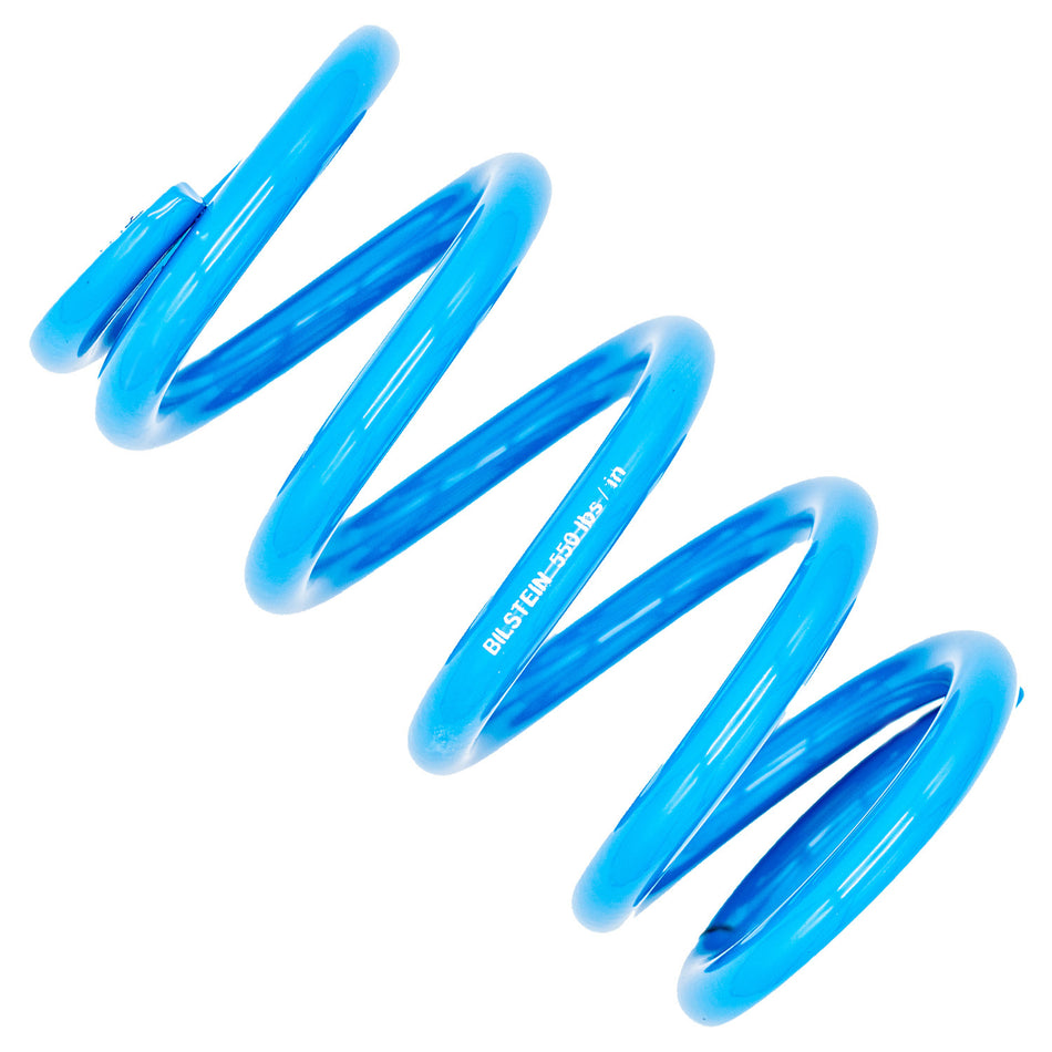 Bilstein Coil Spring - Coil-Over - 2.5 in ID - 7 in Length - 550 lb/in Spring Rate - Steel - Blue Powder Coat - Each