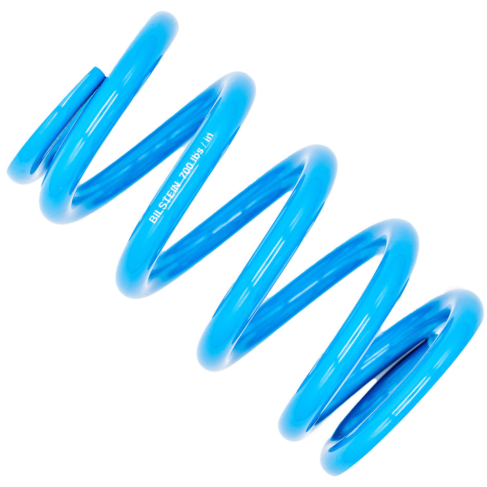 Bilstein Coil Spring - Coil-Over - 2.5 in ID - 7 in Length - 700 lb/in Spring Rate - Steel - Blue Powder Coat - Each