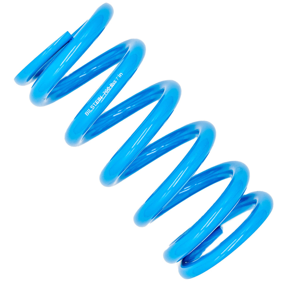 Bilstein Coil Spring - Coil-Over - 2.5 in ID - 8 in Length - 700 lb/in Spring Rate - Steel - Blue Powder Coat - Each