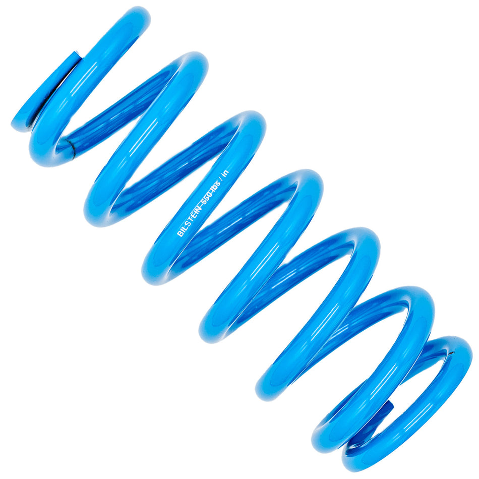 Bilstein Coil Spring - Coil-Over - 2.5 in ID - 10 in Length - 550 lb/in Spring Rate - Steel - Blue Powder Coat - Each
