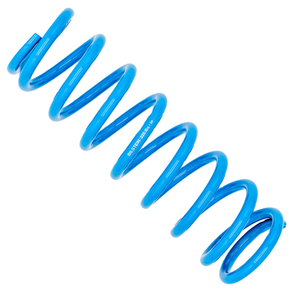 Bilstein Coil Spring - Coil-Over - 2.5 in ID - 12 in Length - 225 lb/in Spring Rate - Steel - Blue Powder Coat - Each