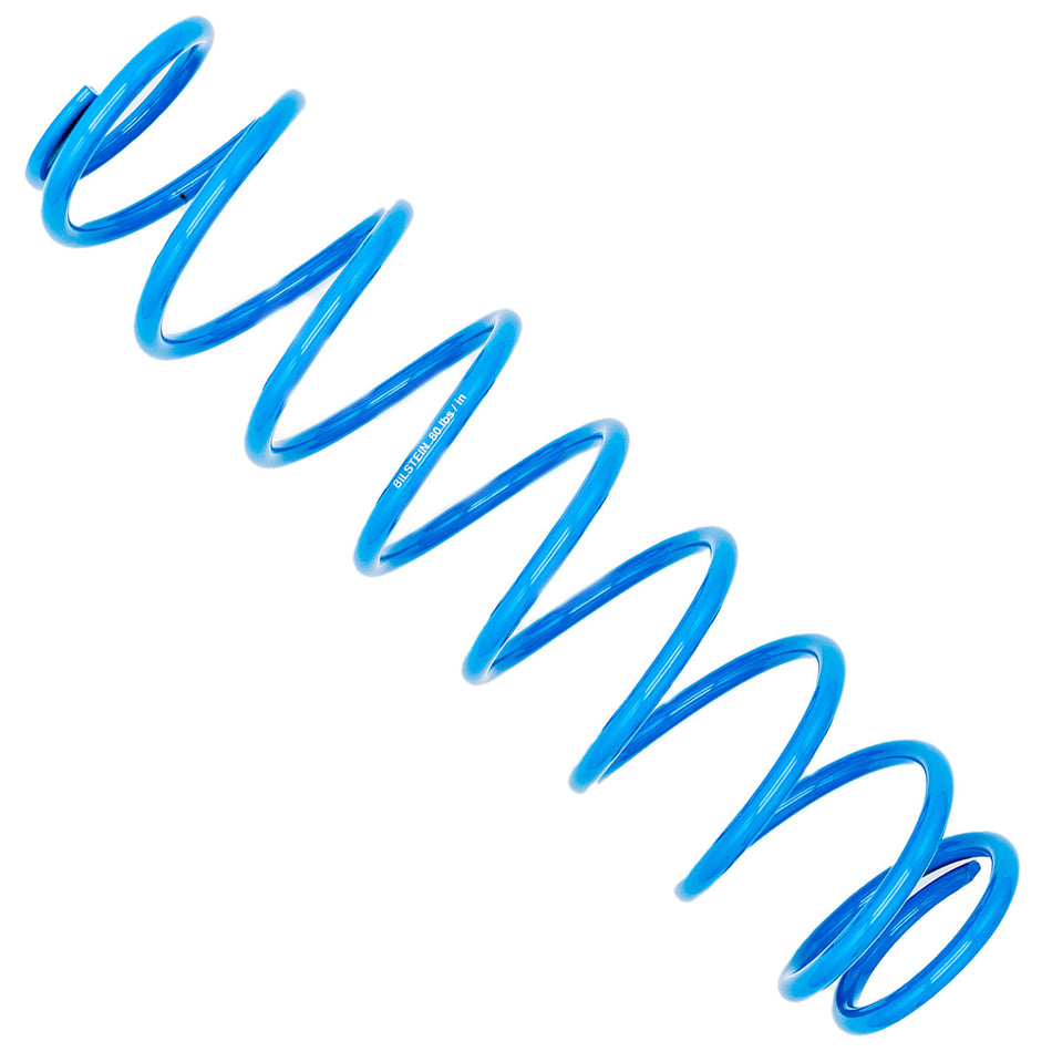 Bilstein Coil Spring - Coil-Over - 2.5 in ID - 16 in Length - 80 lb/in Spring Rate - Steel - Blue Powder Coat - Each