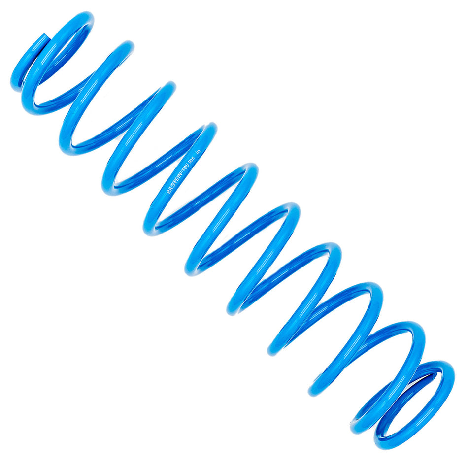Bilstein Coil Spring - Coil-Over - 2.5 in ID - 16 in Length - 105 lb/in Spring Rate - Steel - Blue Powder Coat - Each