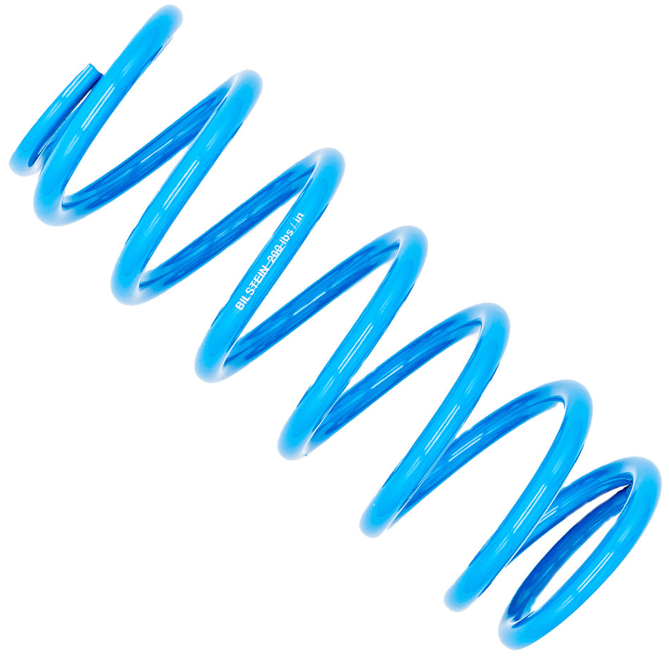 Bilstein Coil Spring - Coil-Over - 2.5 in ID - 10 in Length - 200 lb/in Spring Rate - Steel - Blue Powder Coat - Each