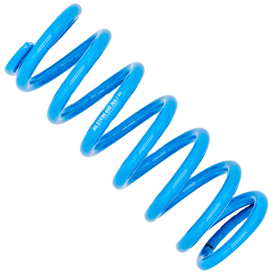 Bilstein Coil Spring - Coil-Over - 2.5 in ID - 10 in Length - 400 lb/in Spring Rate - Steel - Blue Powder Coat - Each