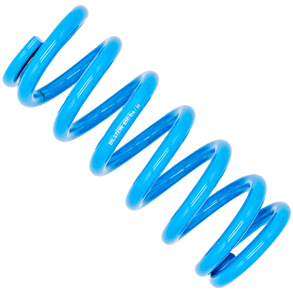 Bilstein Coil Spring - Coil-Over - 2.5 in ID - 10 in Length - 650 lb/in Spring Rate - Steel - Blue Powder Coat - Each