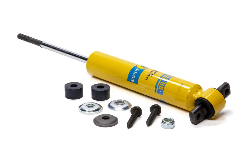 Bilstein Shock - AK Series - Monotube - 8.60 in Compressed / 13.48 in Extended - Digressive - Steel - Yellow Paint - Front - GM A-Body / G-Body 1973-83 - Each