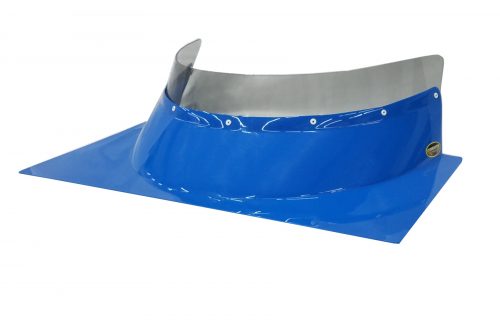 Dominator Tinted Lexan Screen Extension For Formed Rock Gurad