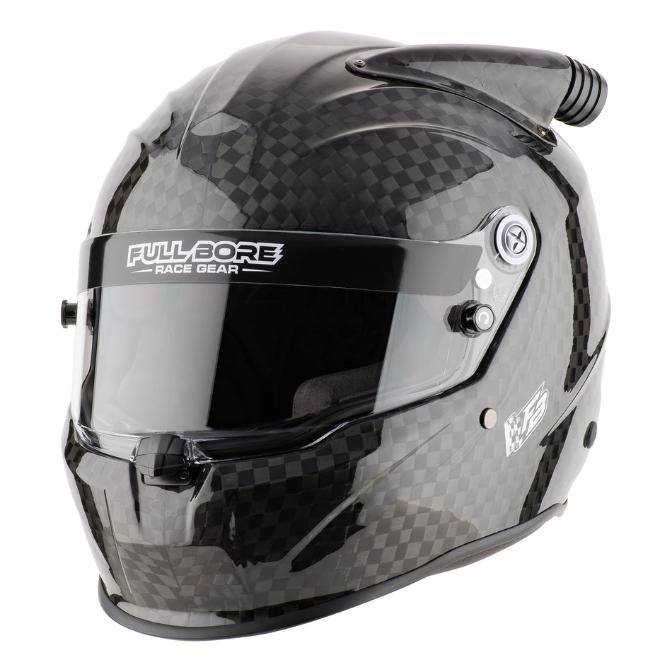 FIA 2025 MID-AIR Full Bore Helmet FIA  (Carbon Fibre)