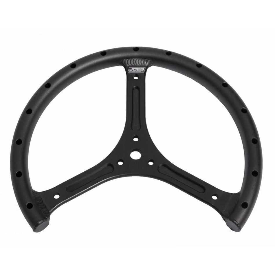 Joe's Racing 11in Steering Wheel QM Aluminum Black