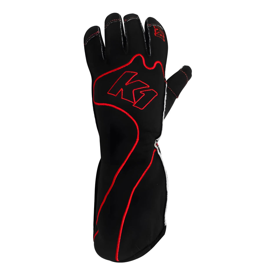 K1 Gloves Karting RS1 Adult Black/Red