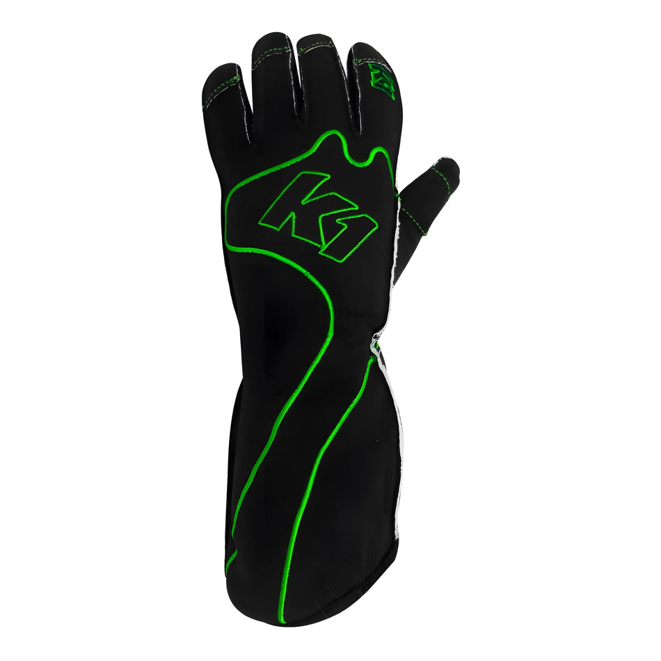 K1 Gloves Karting RS1 Youth Black/Green